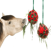 Horse Treat Ball Hay Feeder Toy: Engaging Foraging Fun - Furbabies Online